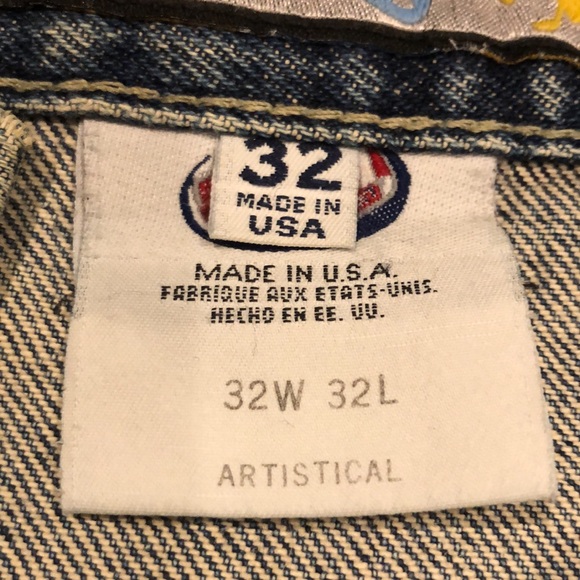 Rare JNCO Jeans “Artistical” Made in USA 🇺🇸 - Picture 5 of 9